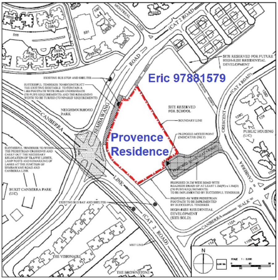 Provence Residence EC HDB Site Plan