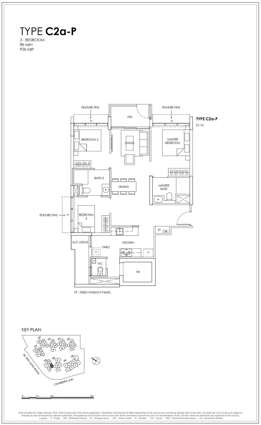 Provence Residence EC 3BR Type C2a-P 86_926