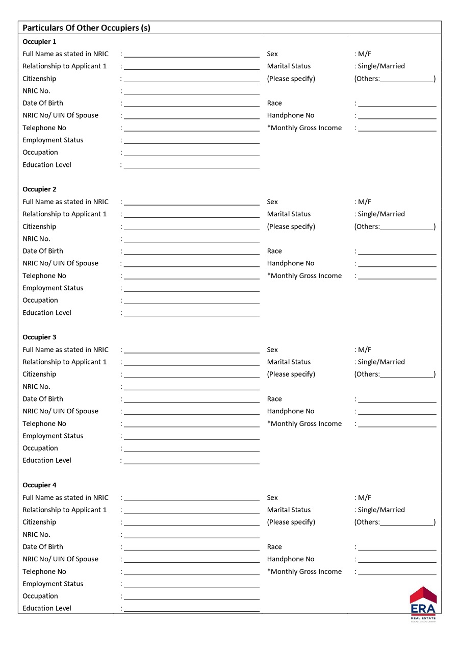 EC E-Application Form Page 3