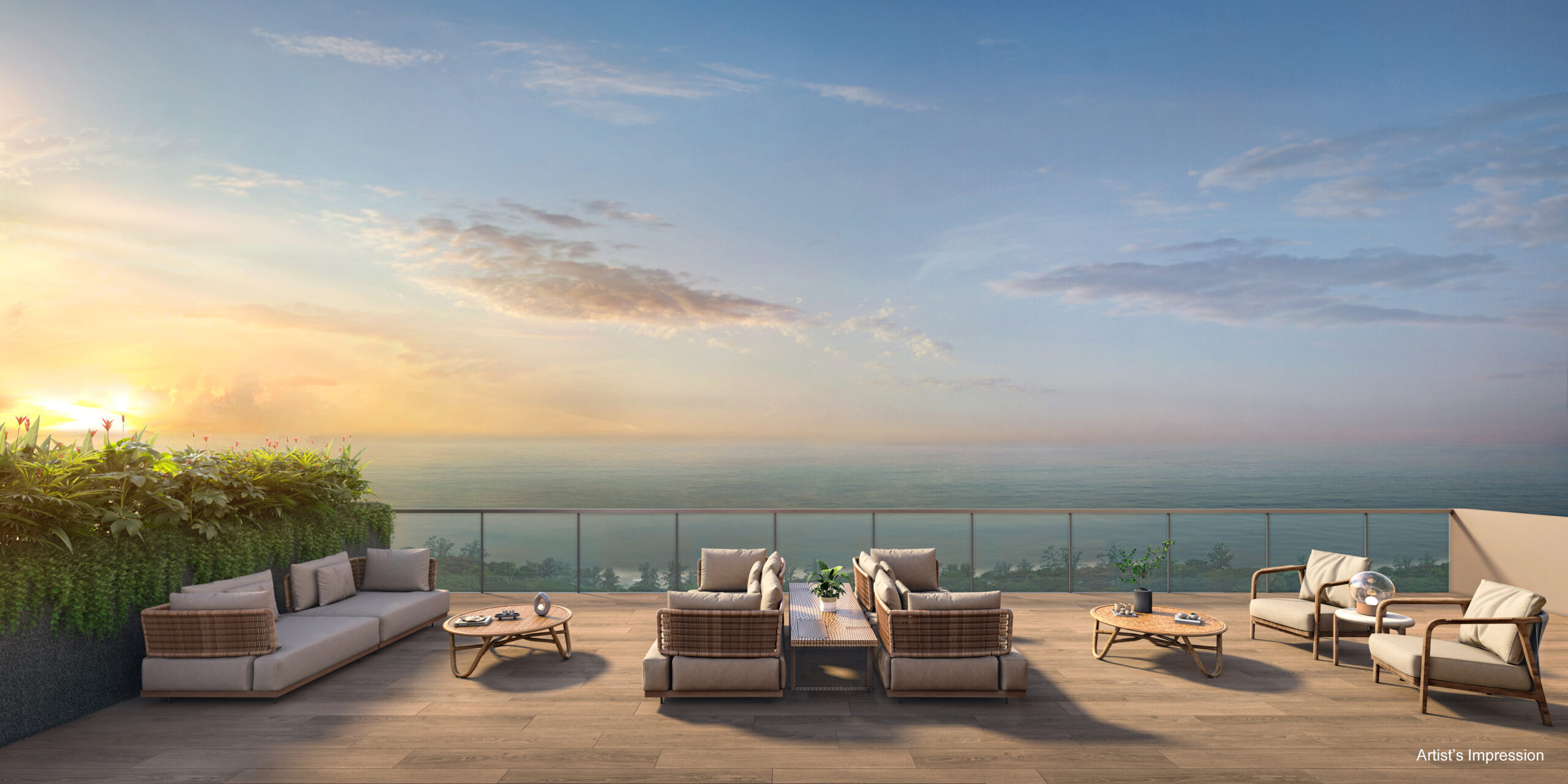 Coastal Cabana Sky Terrace